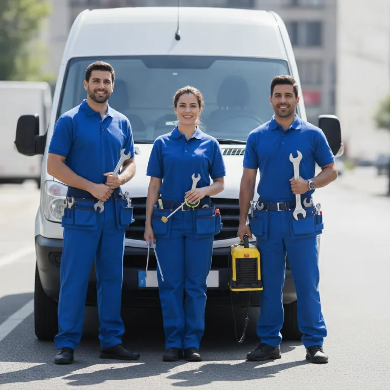 Industriewäscherei Team in Dessau